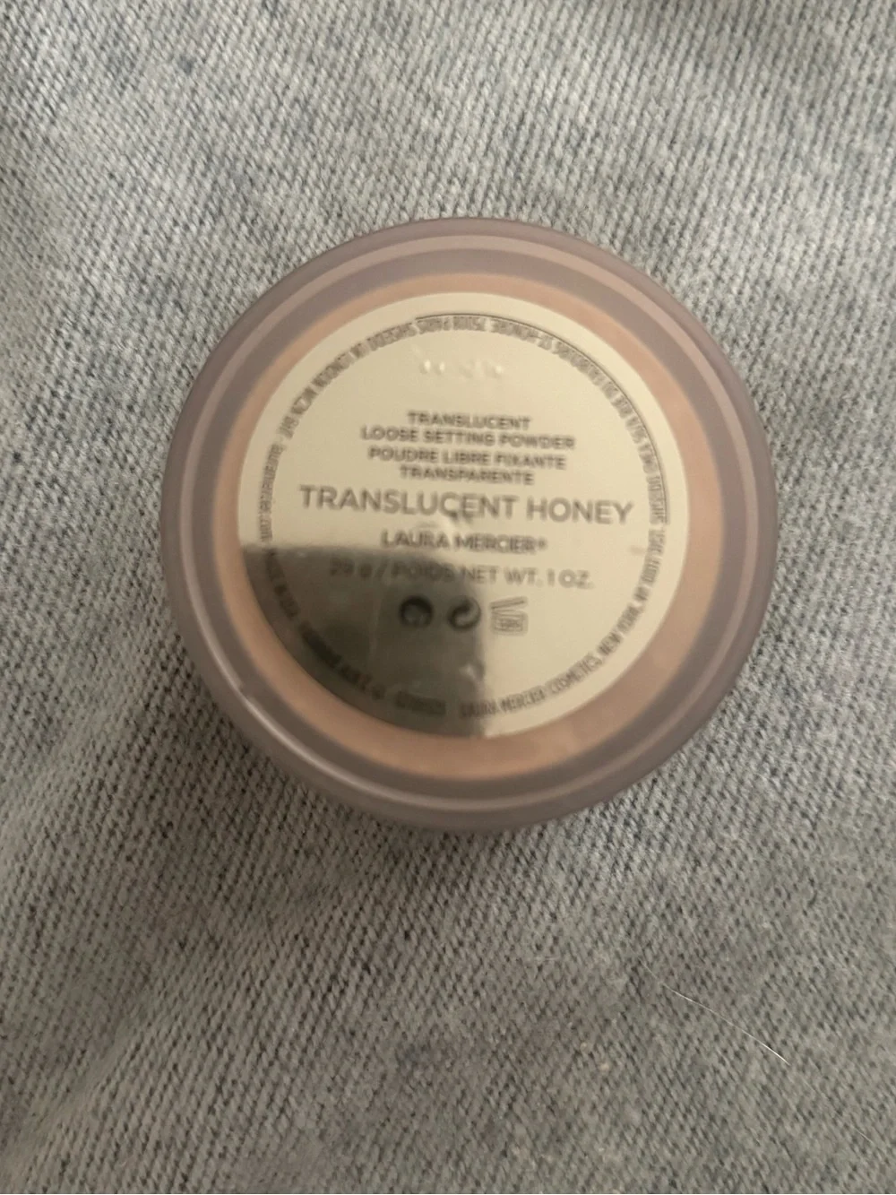 LAURA MERCIER Translucent Loose Setting Powder • Honey • 1oz Full Size NWOT